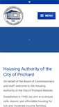 Mobile Screenshot of prichardhousing.com
